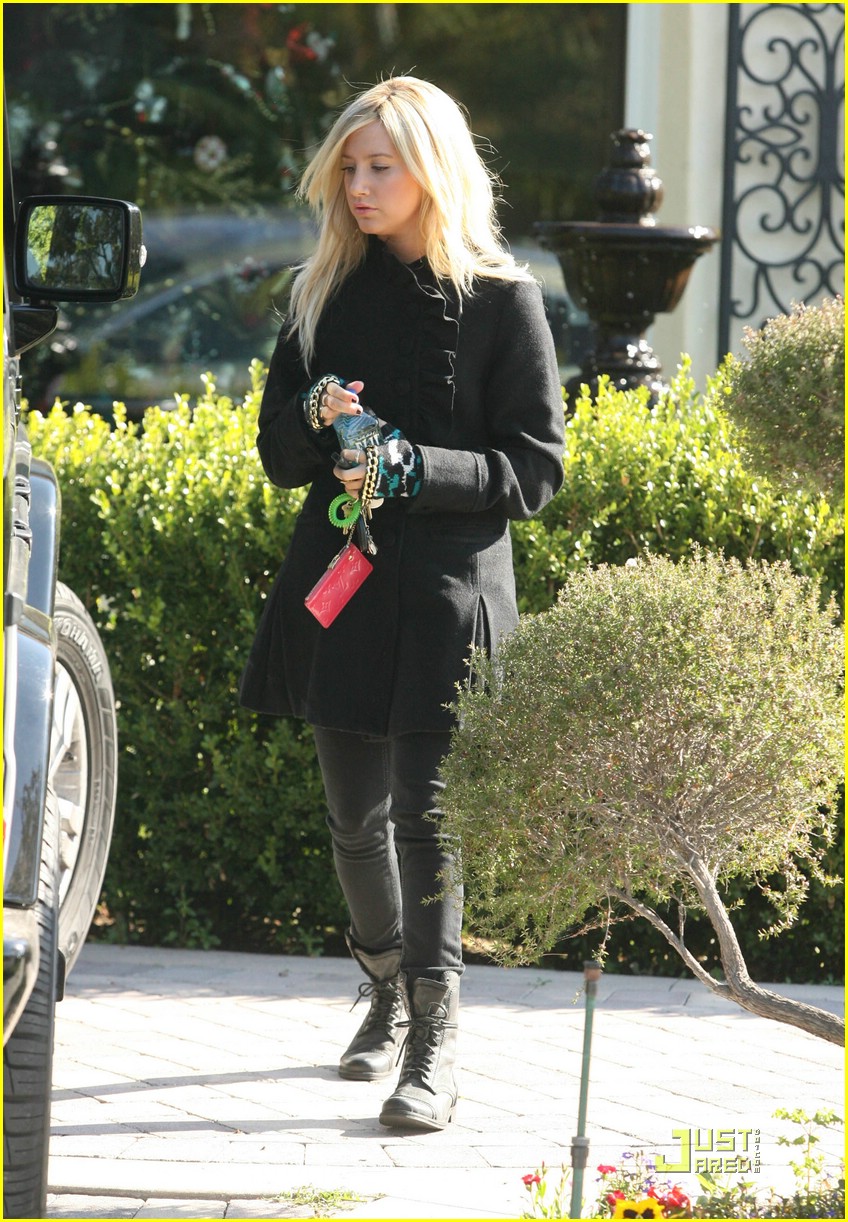 Ashley Tisdale is Bold in Black