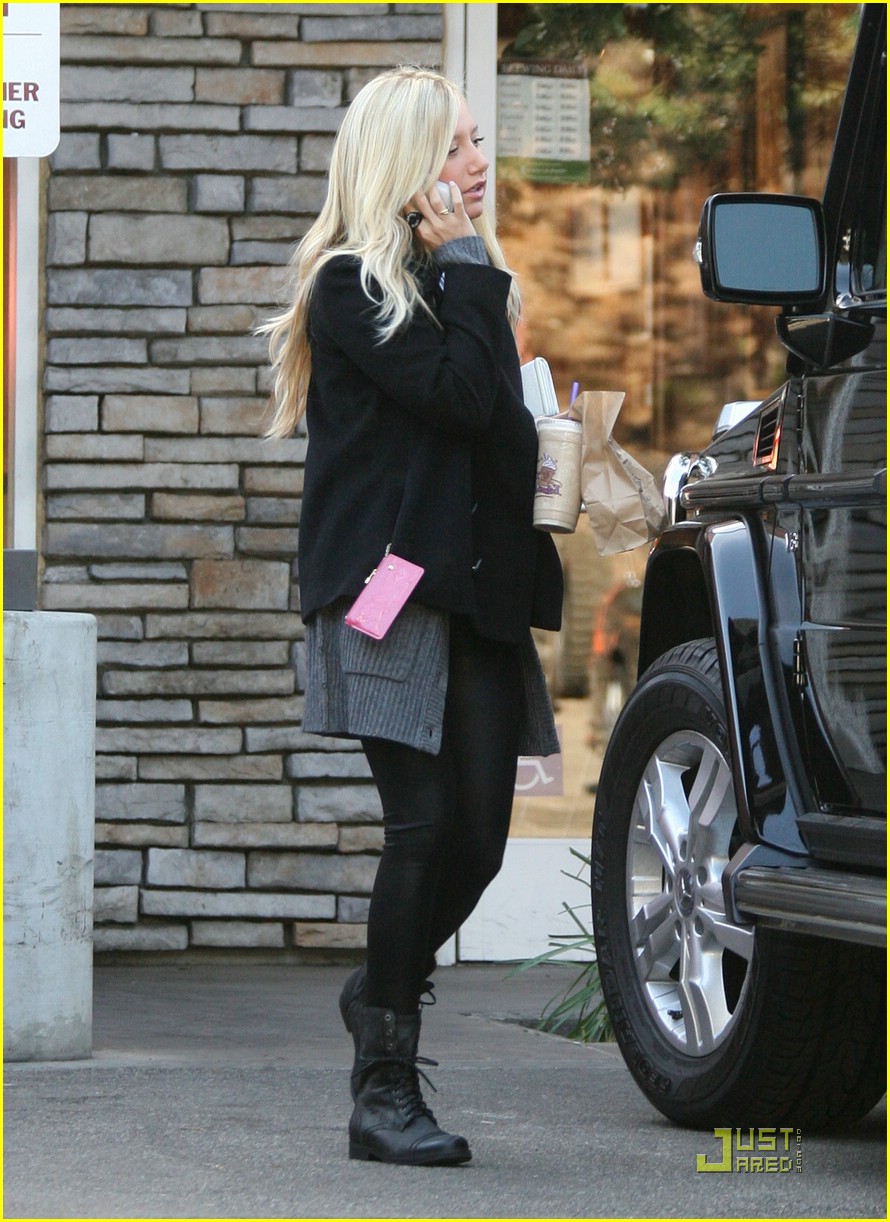 Ashley Tisdale is a Coffee Bean Beauty