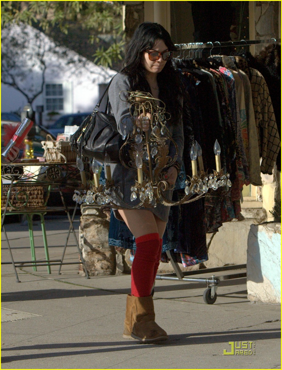 Vanessa Hudgens: Red Stocking Silly