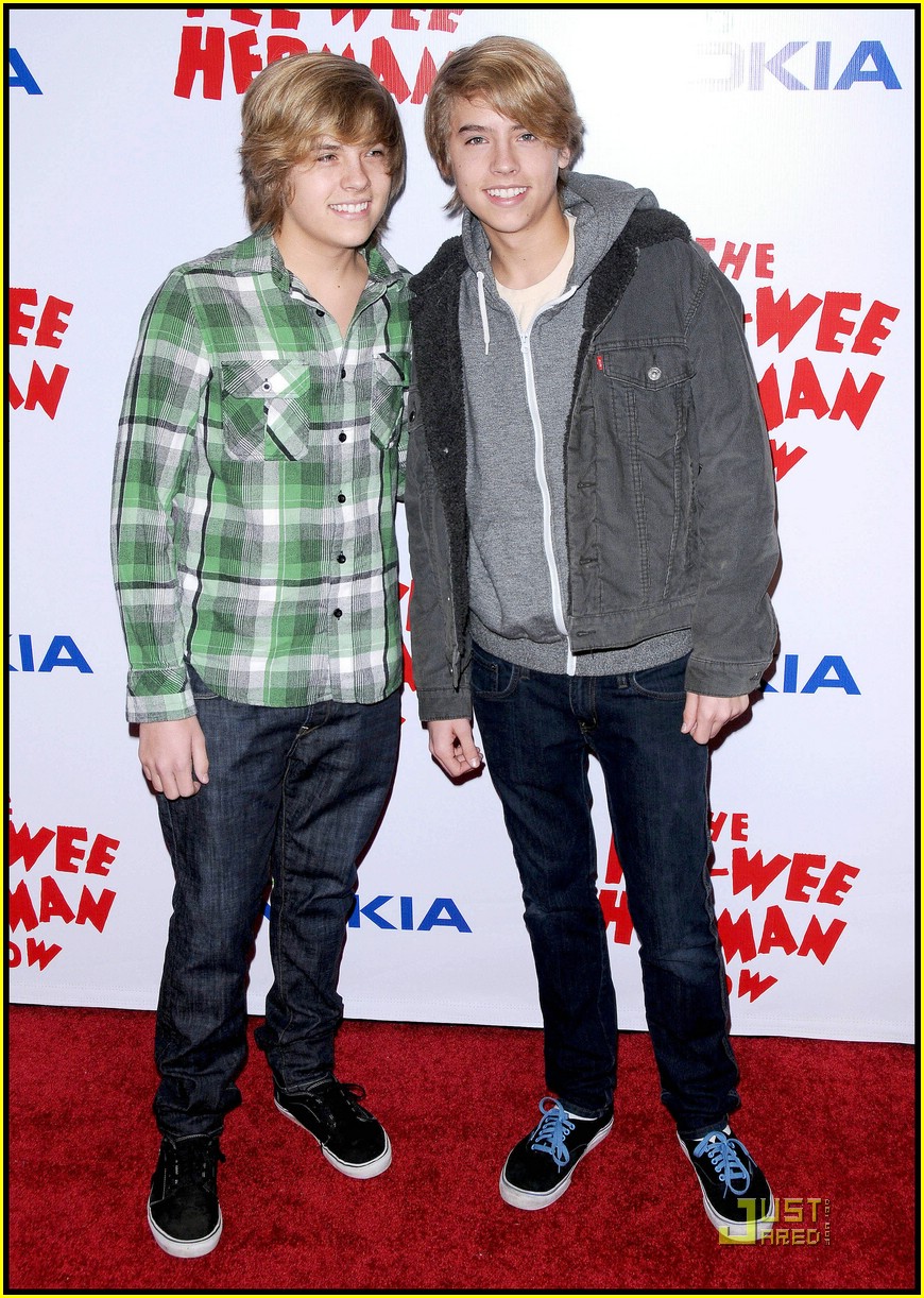 Dylan & Cole Sprouse: Pee-Wee Herman Pals