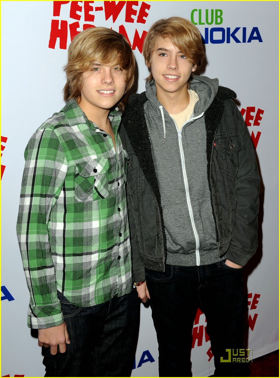 Dylan & Cole Sprouse: Pee-Wee Herman Pals