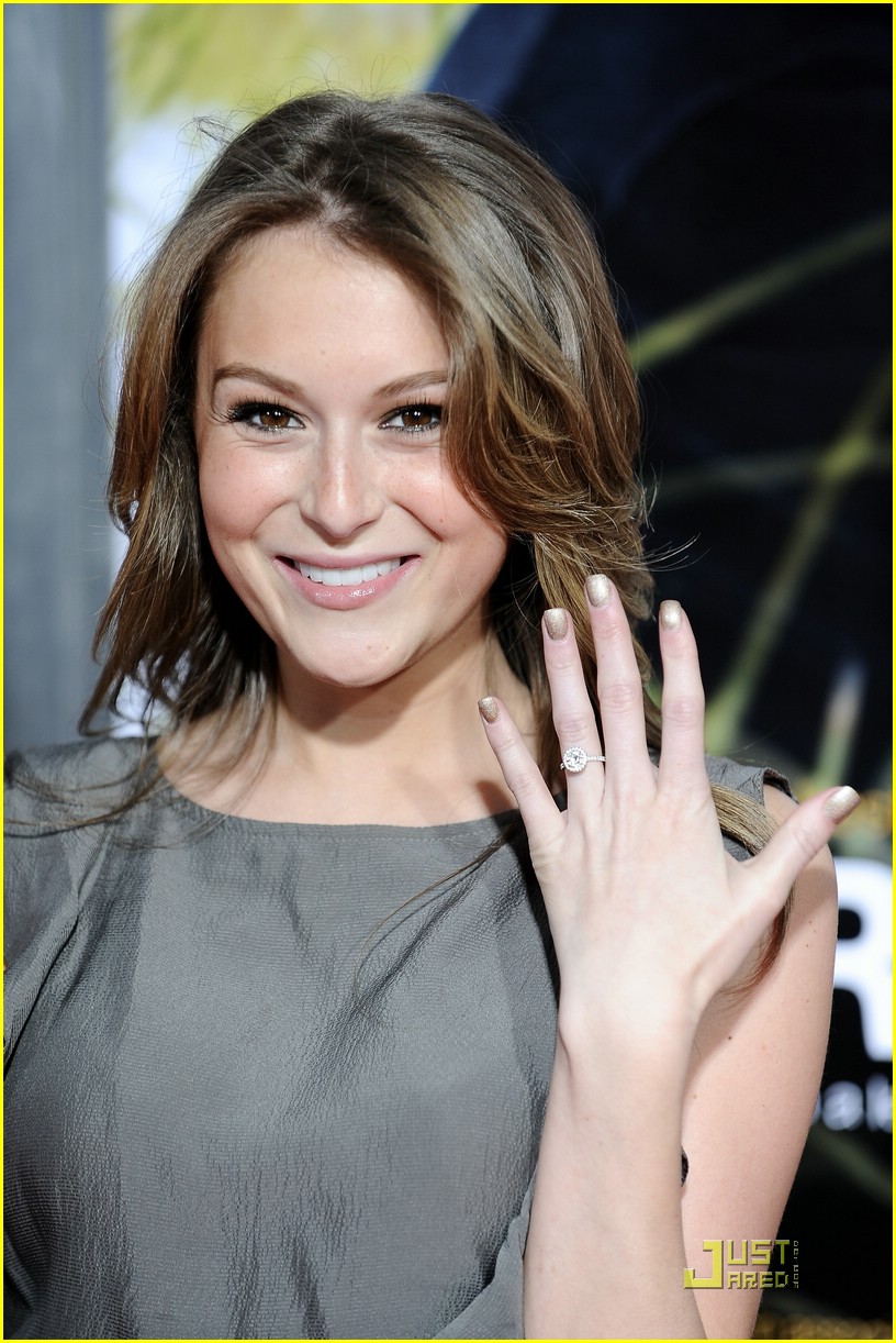 Alexa Vega Shows Off Engagement Ring