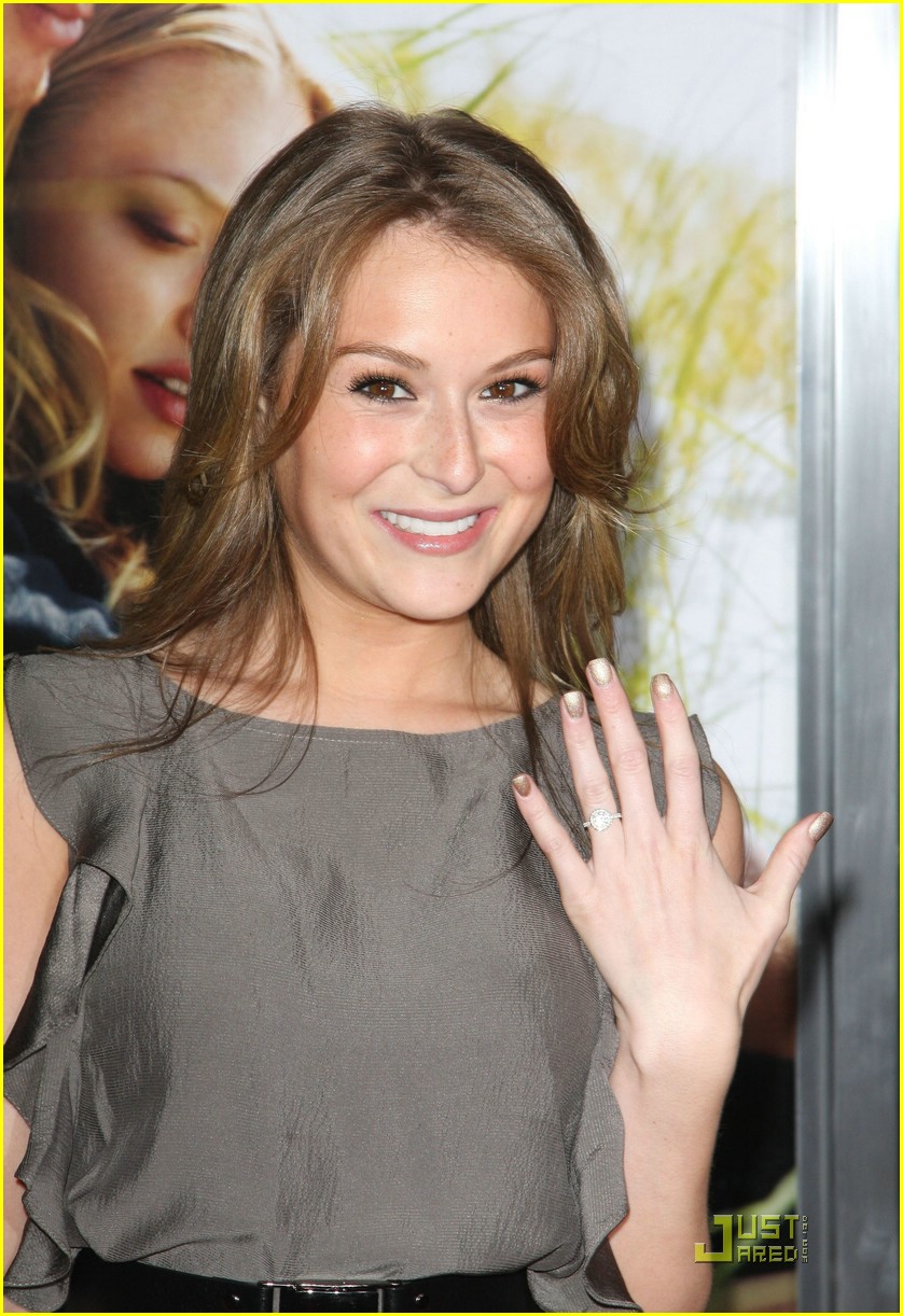 Alexa Vega Shows Off Engagement Ring