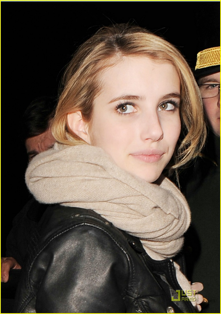 Emma Roberts: Leopard Peep-Toe Pretty