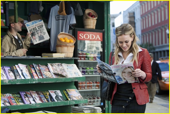 Hilary Duff is a Beauty with a Briefcase