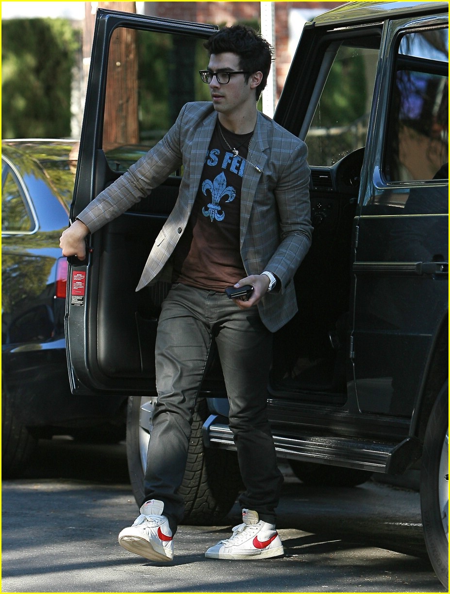 Joe Jonas Celebrates Super Bowl Sunday
