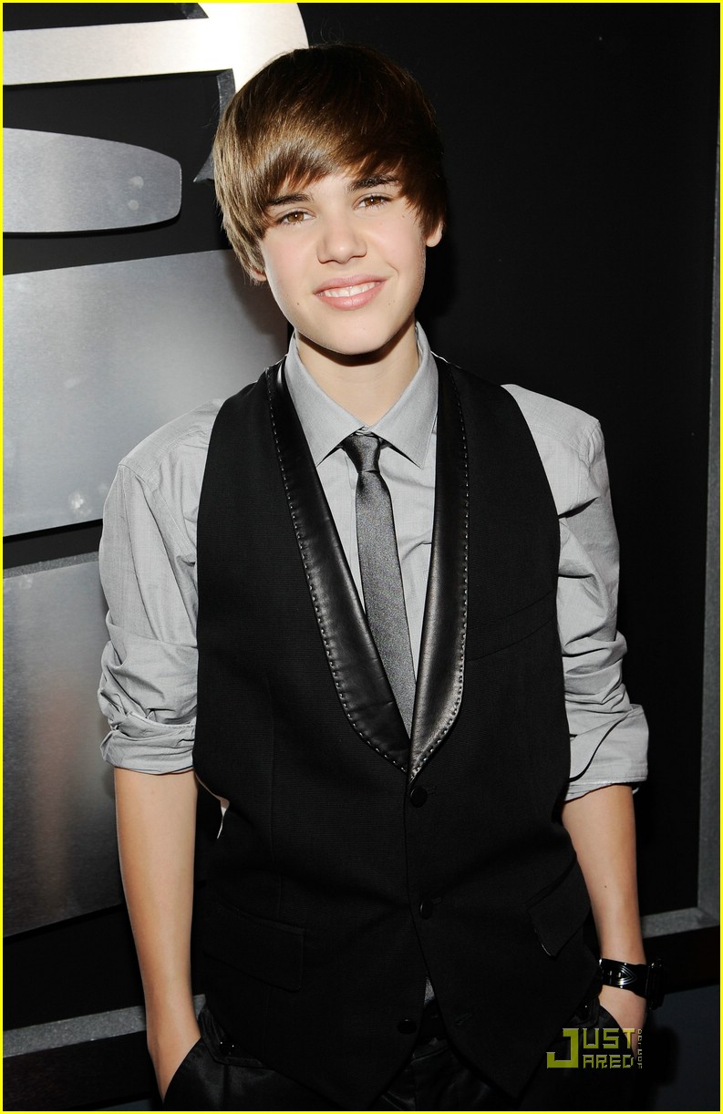 Justin Bieber Meets Beyonce at the Grammys
