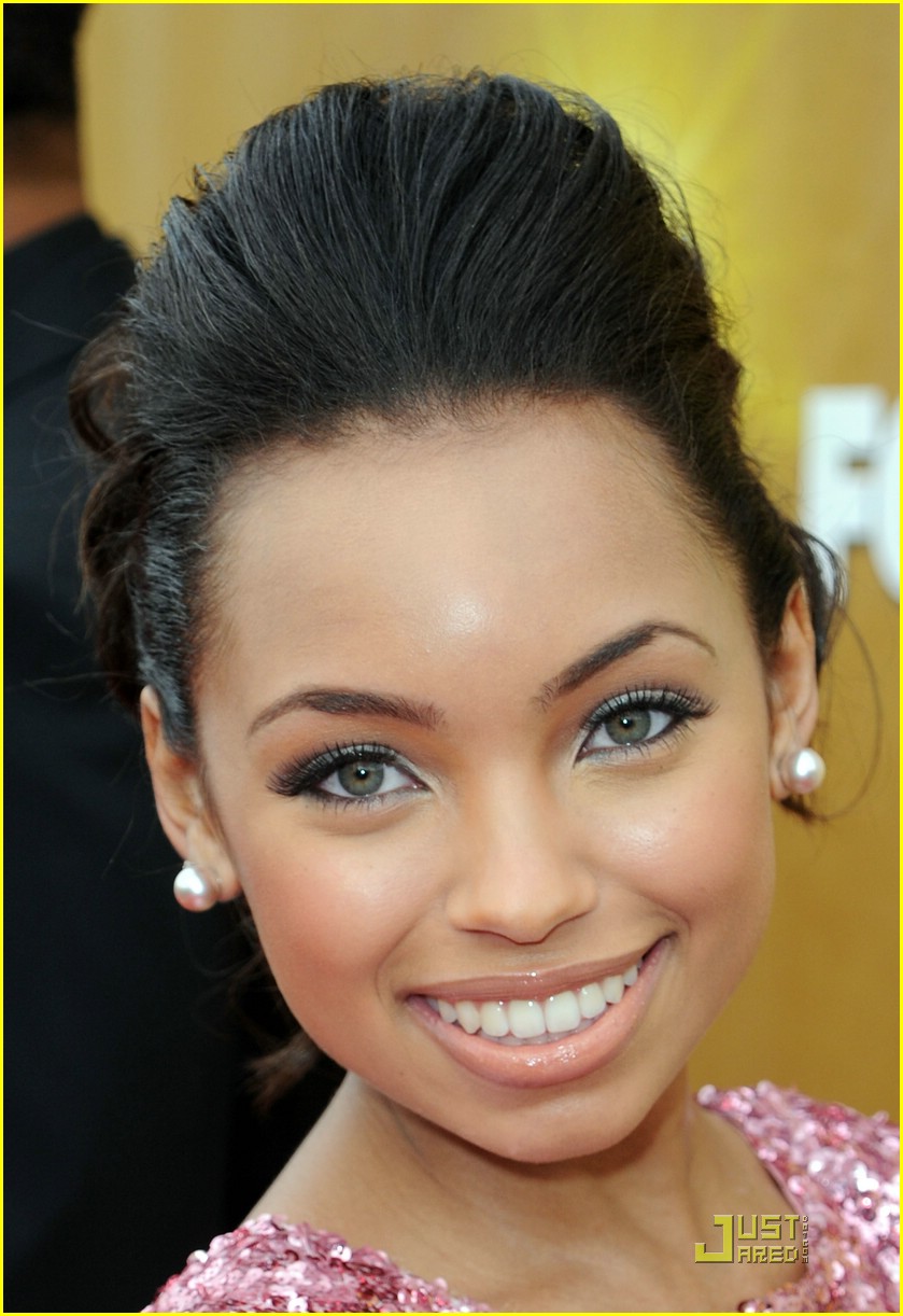 Logan Browning is Pretty In Pink