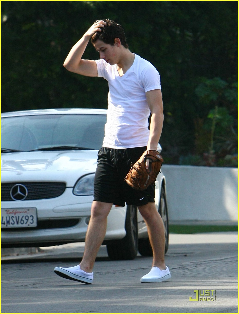 Nick Jonas is a Baseball Boy