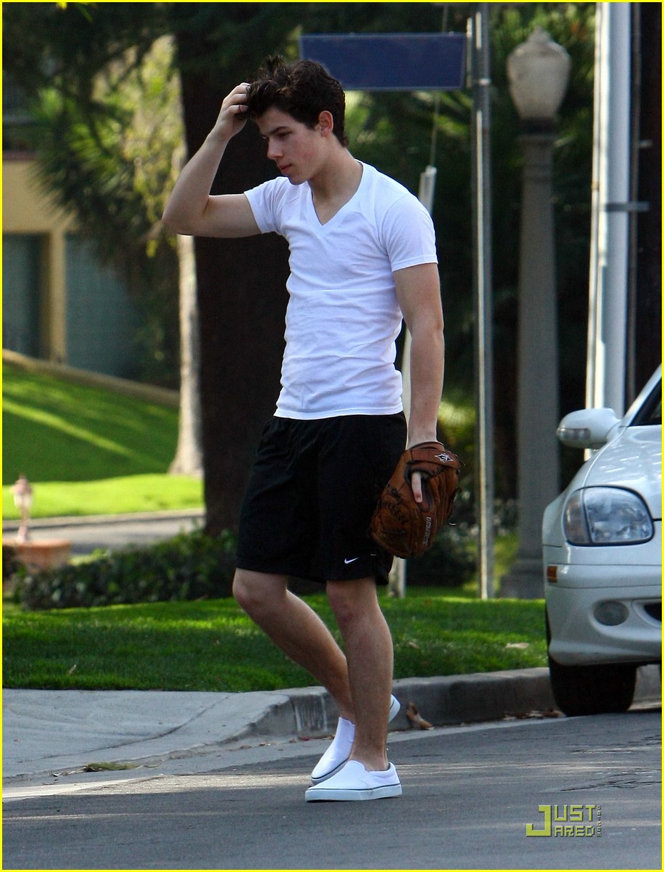 Nick Jonas is a Baseball Boy