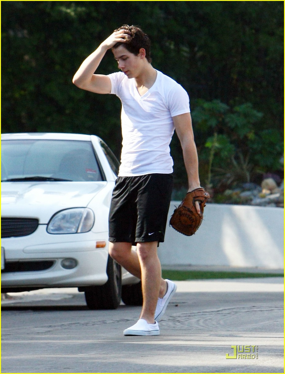 Nick Jonas is a Baseball Boy