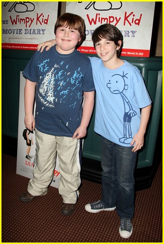 Zachary Gordon & Robert Capron are Palace Pals