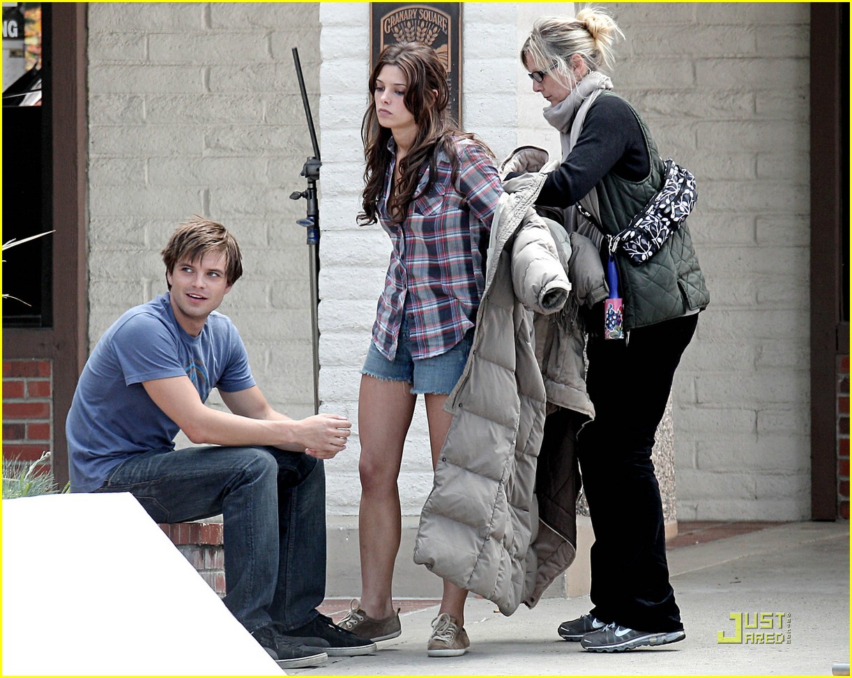 Ashley Greene & Sebastian Stan Cozy Up