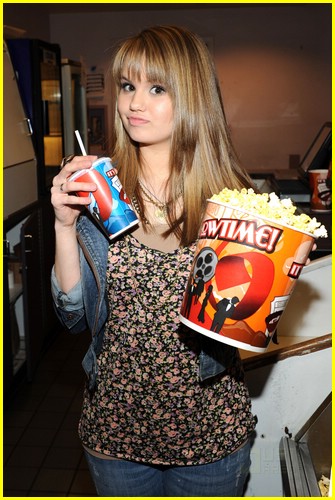 Debby Ryan is Popcorn Playful
