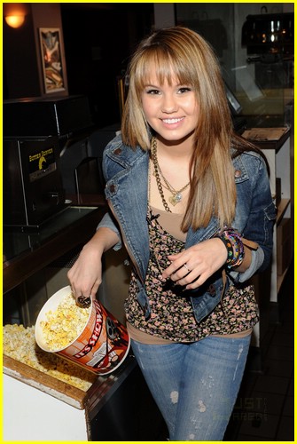 Debby Ryan is Popcorn Playful
