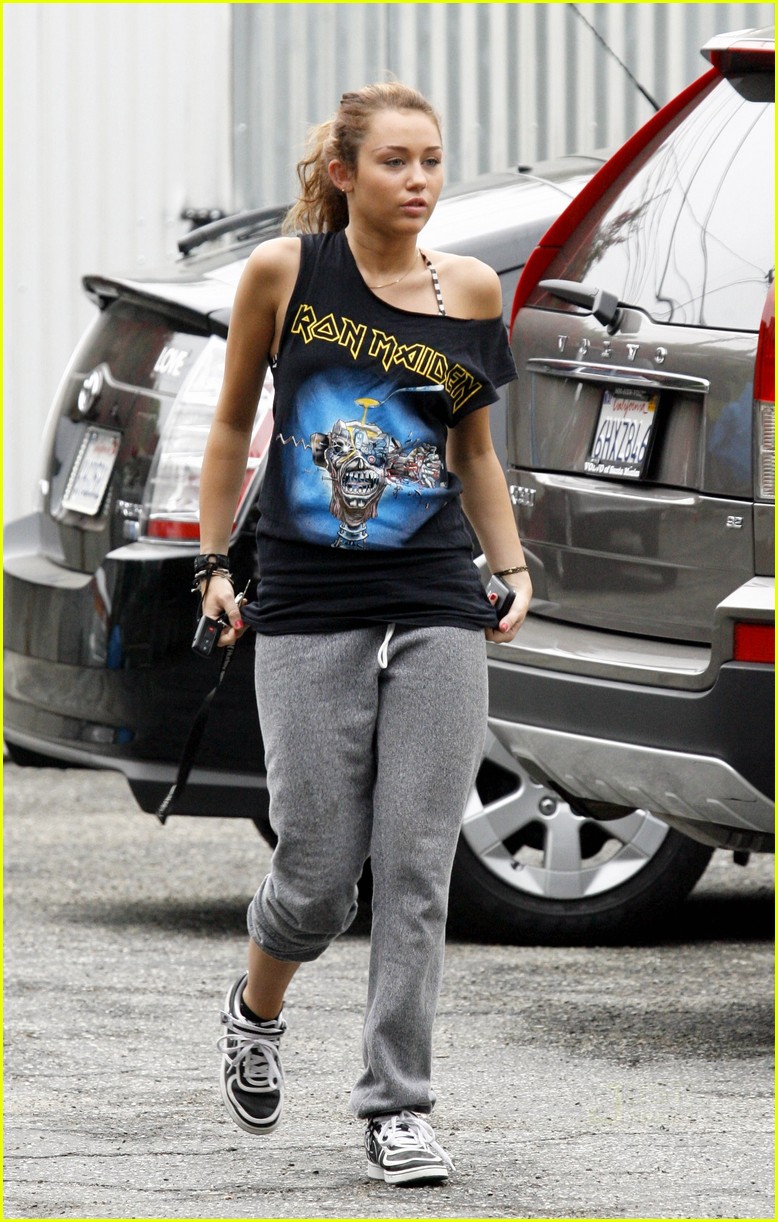 Miley Cyrus is an Iron Maiden 