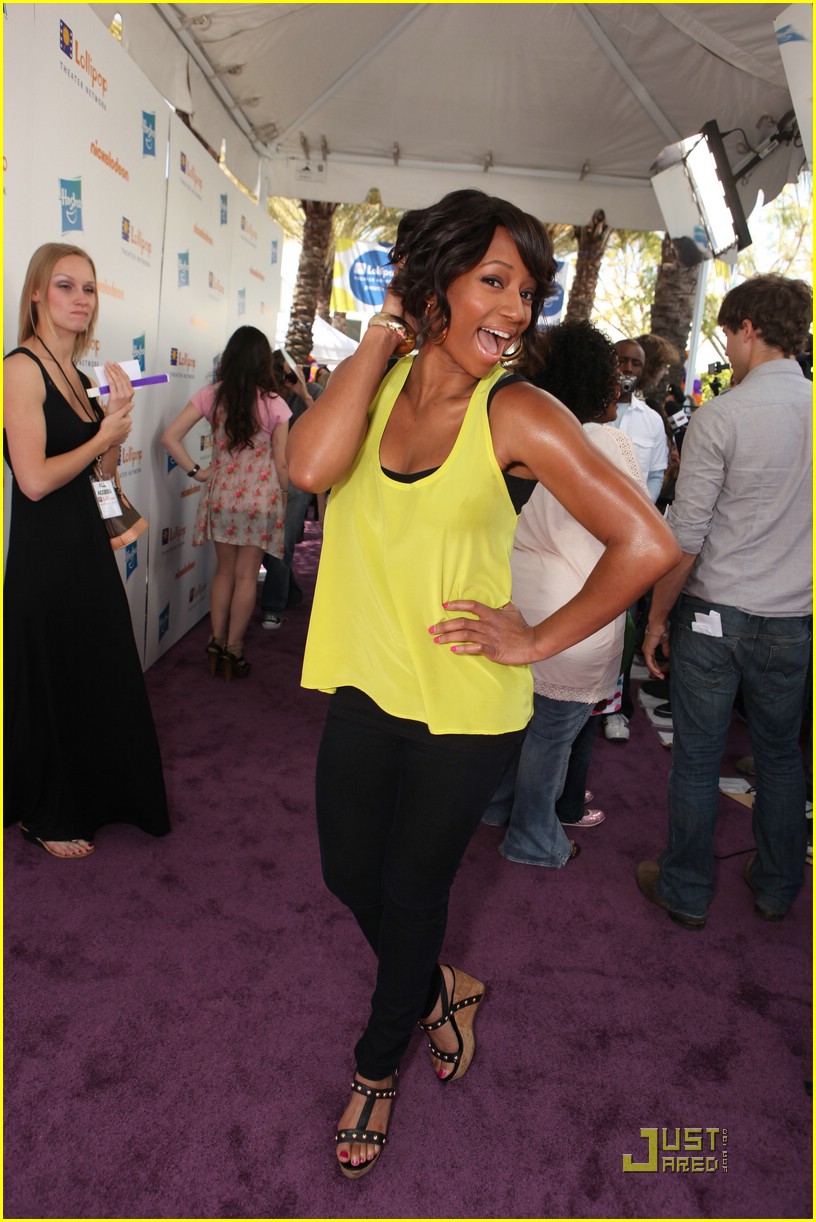 Monique Coleman is Lollipop Lively