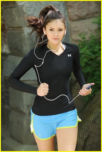 Nina Dobrev is Costume Curious
