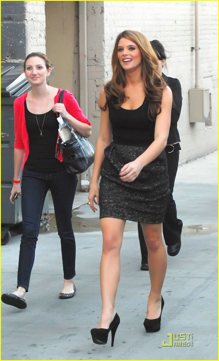 Ashley Greene Signs Bentley Owner Manual For Fan