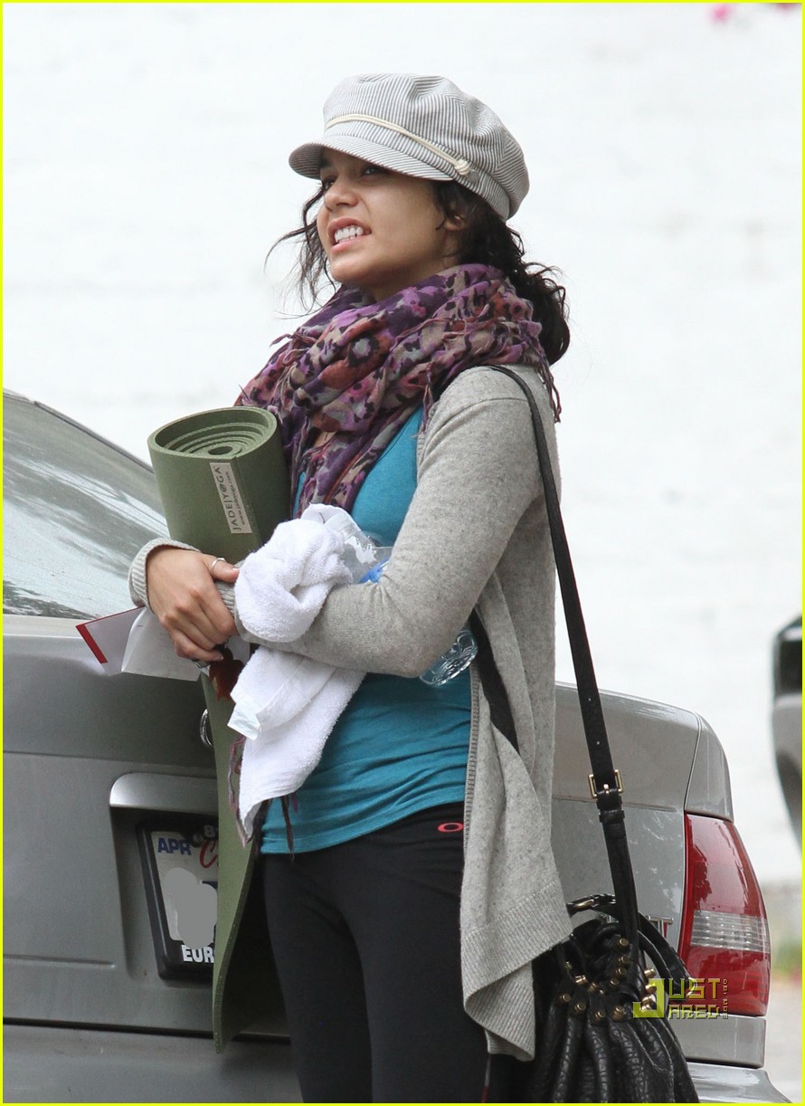 Vanessa Hudgens: Yay for Yoga!