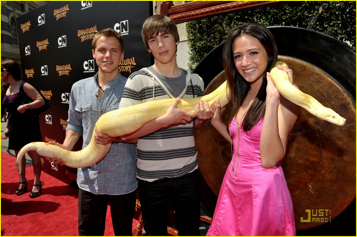 Italia Ricci is a Snake Charmer