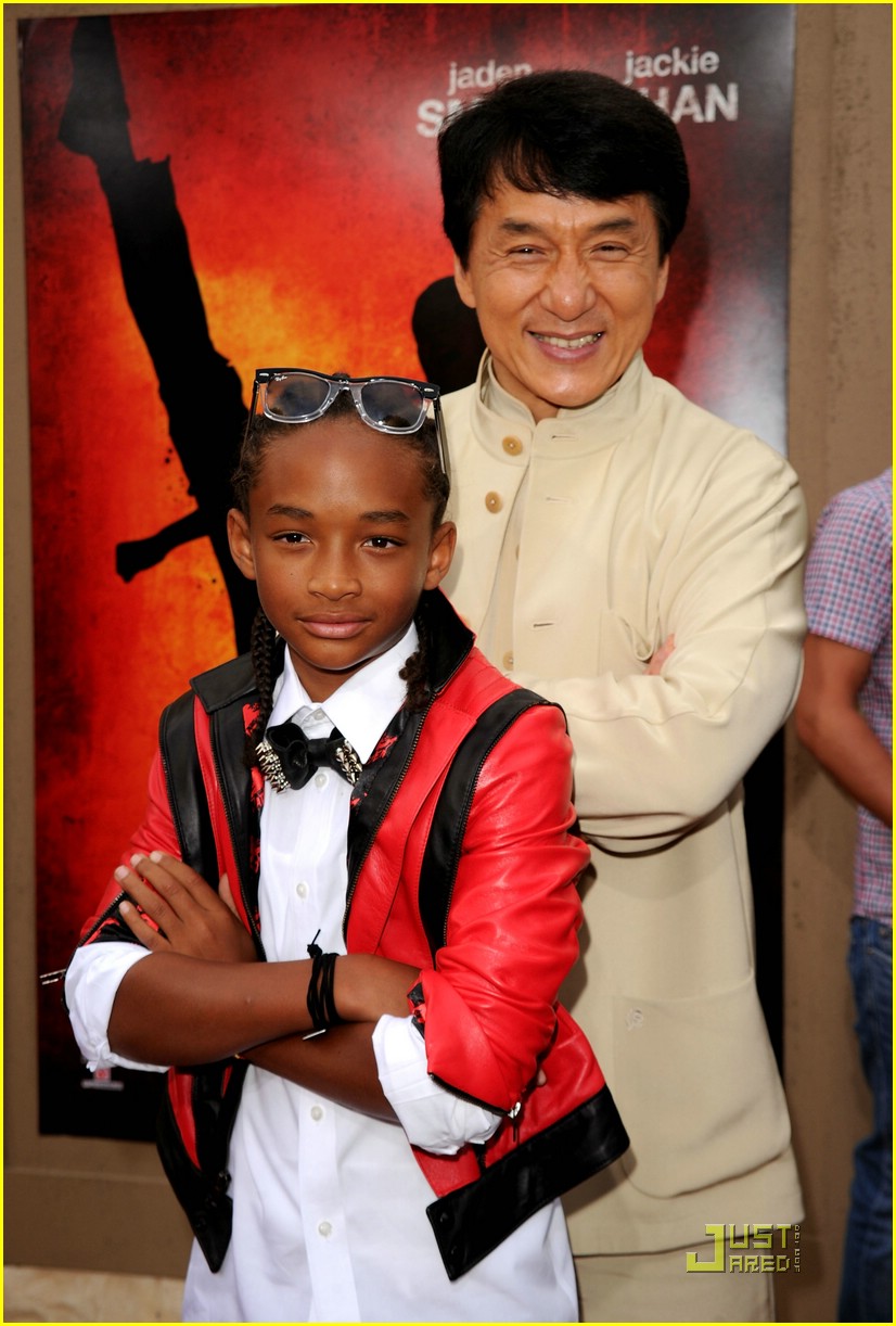 Jaden Smith Meets The Original Karate Kid