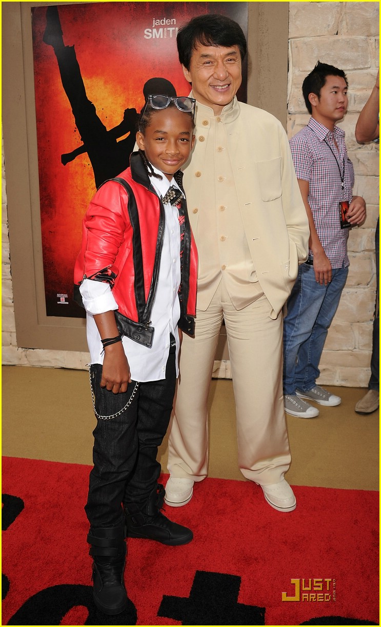 Jaden Smith Meets The Original Karate Kid