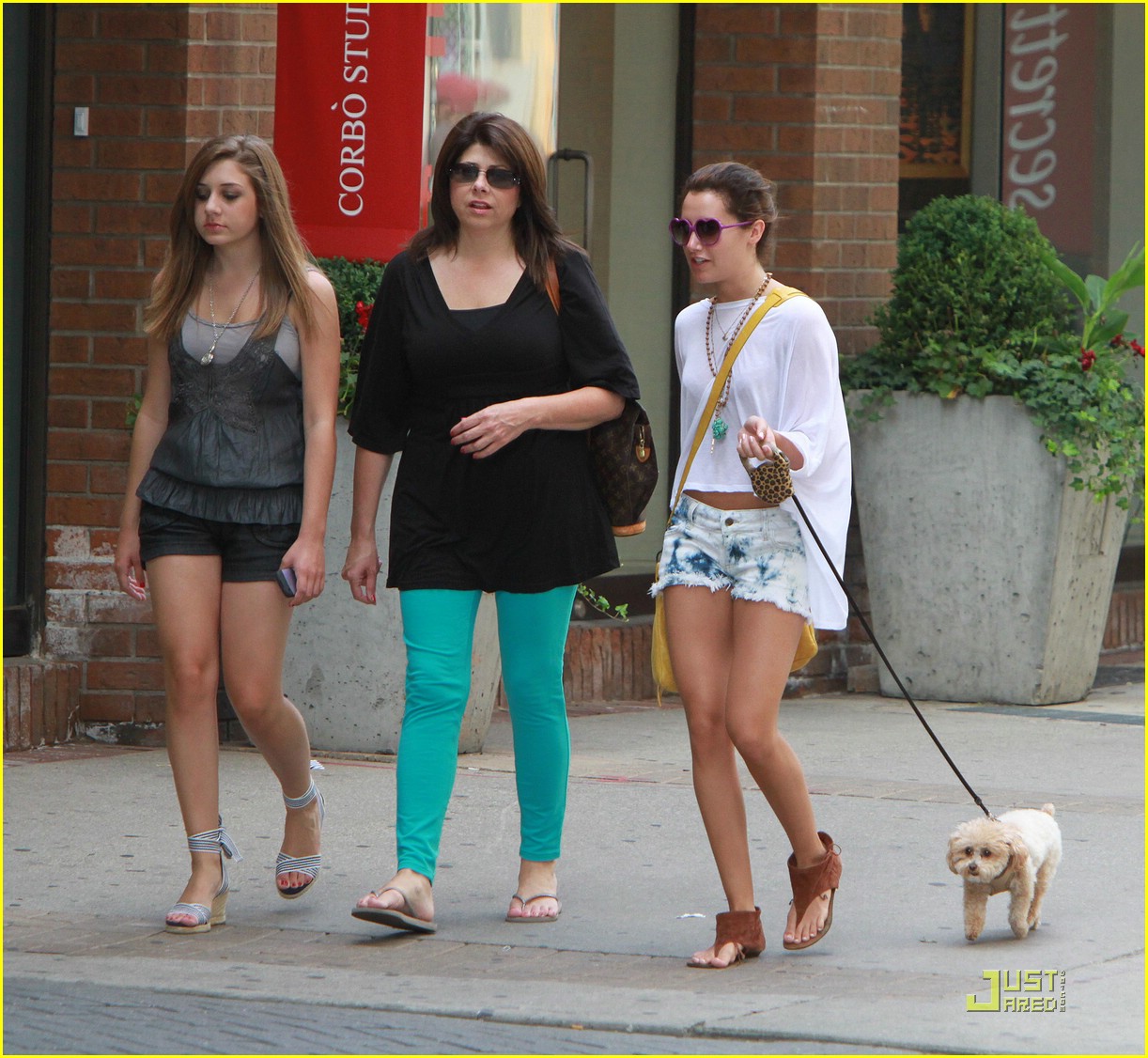 Ashley Tisdale Slows Down on Saturday