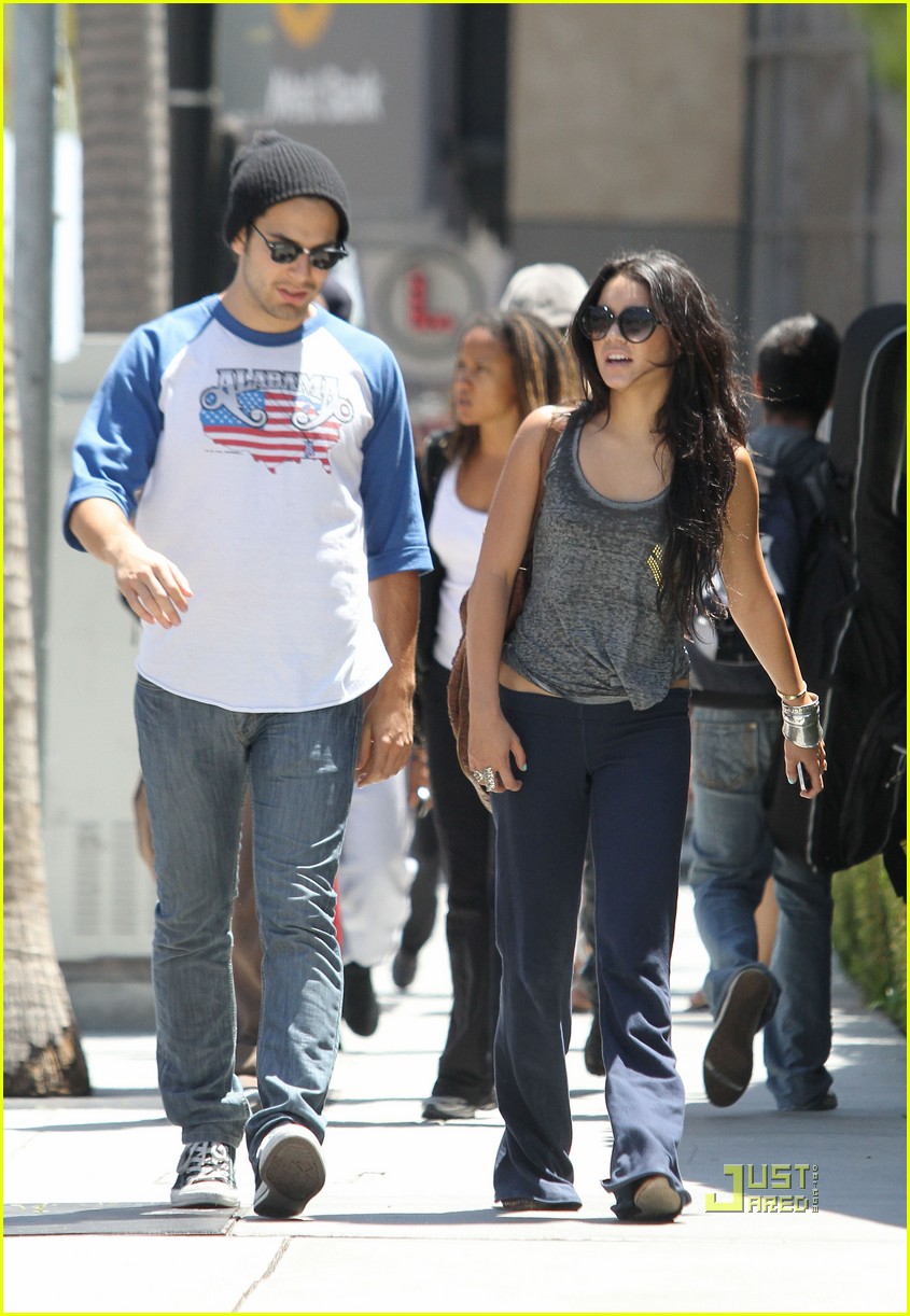 Vanessa Hudgens Socks It To Us
