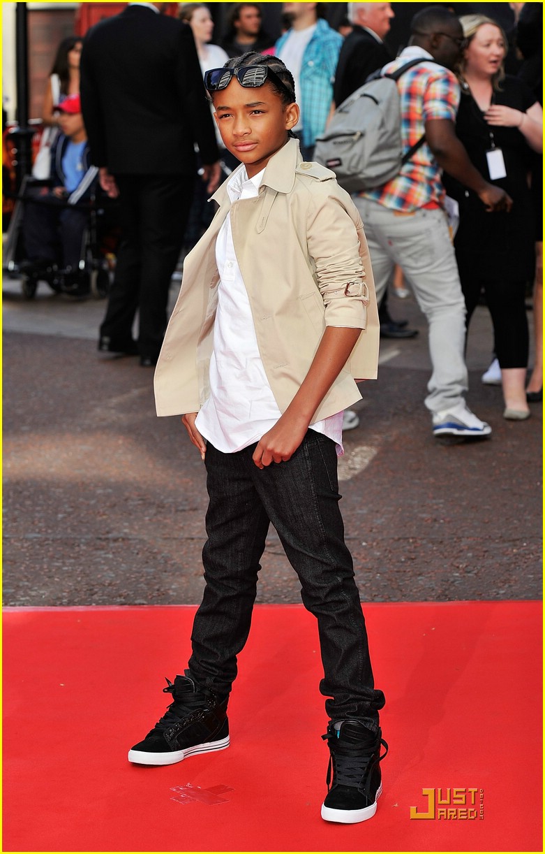 Jaden Smith Karate Chops in London