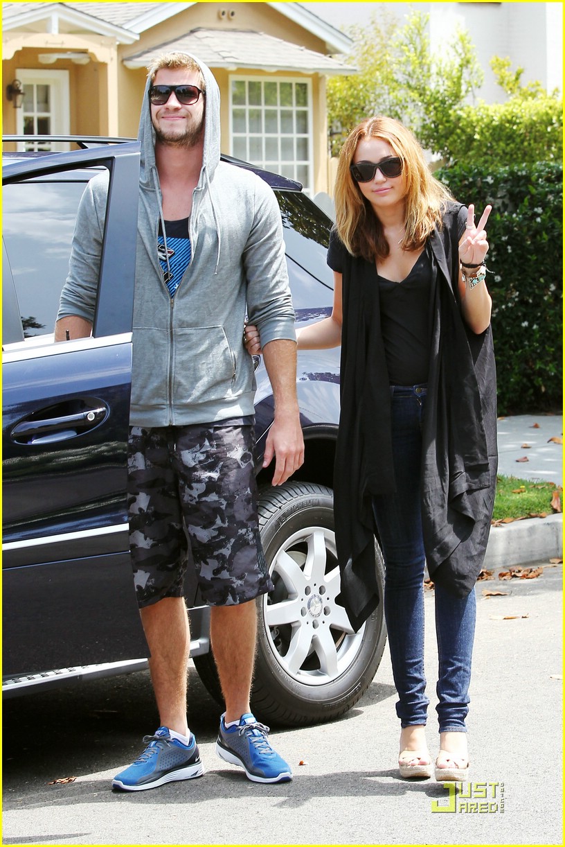 Miley Cyrus & Her Blue-Shoes Boyfriend