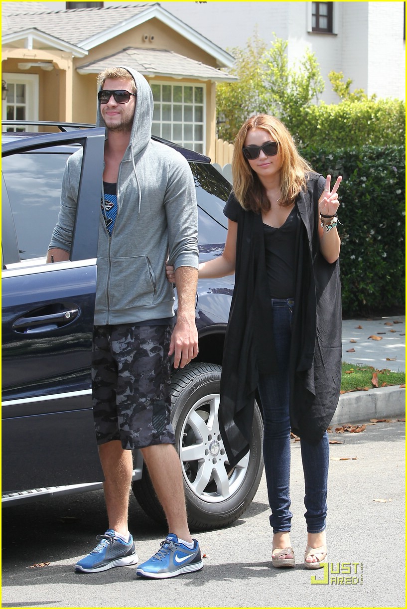Miley Cyrus & Her Blue-Shoes Boyfriend