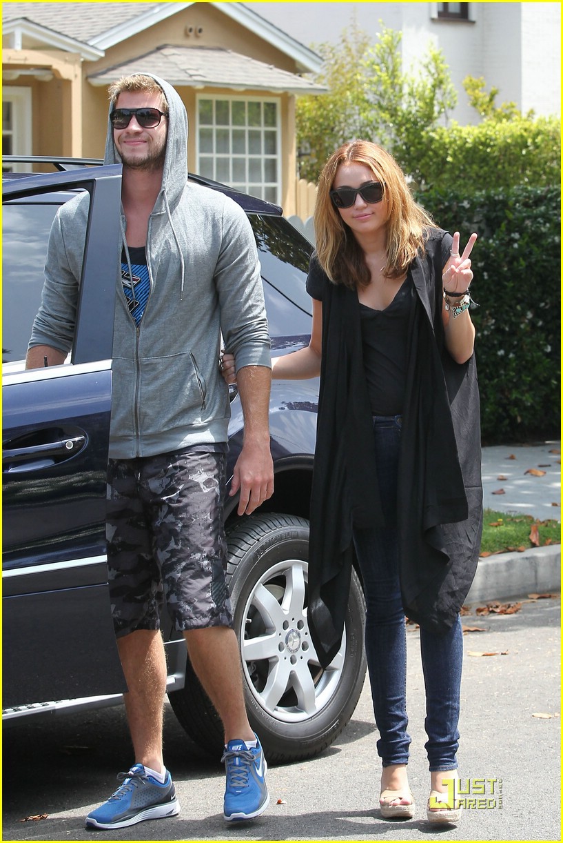 Miley Cyrus & Her Blue-Shoes Boyfriend