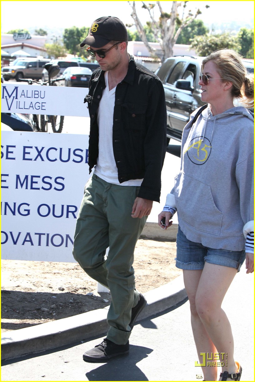 Robert Pattinson: Movie in Malibu!