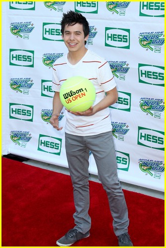 David Archuleta Takes Up Tennis with Allstar Weekend