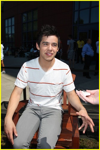 David Archuleta Takes Up Tennis with Allstar Weekend