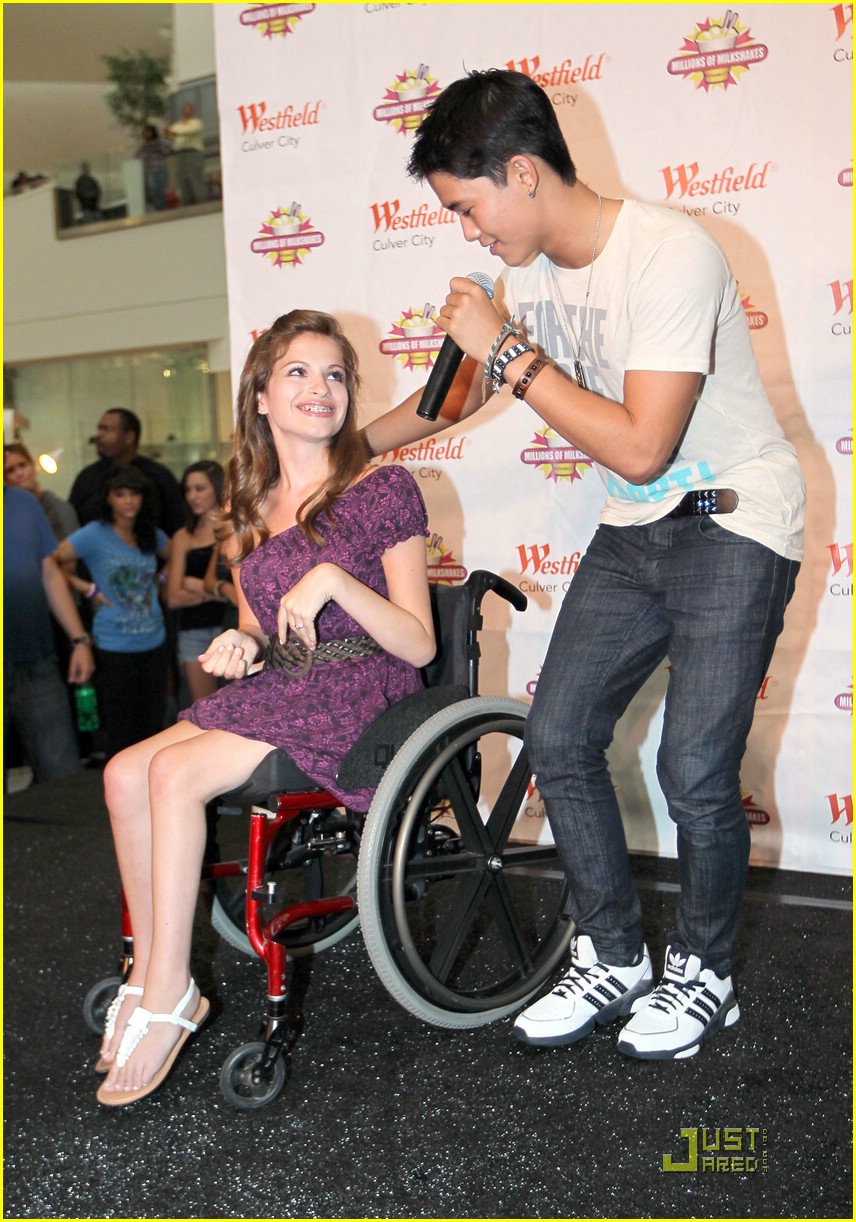 Booboo Stewart Makes Millions of Milkshakes for Muscular Dystrophy
