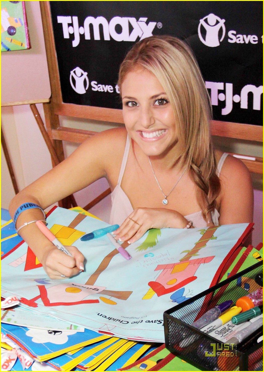 Cassie Scerbo Saves The Children with T.J. Maxx