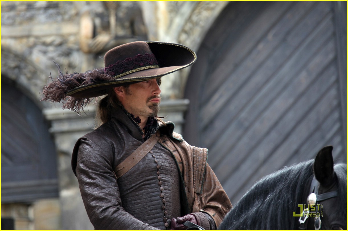 Logan Lerman as D'Artagnan -- FIRST LOOK!