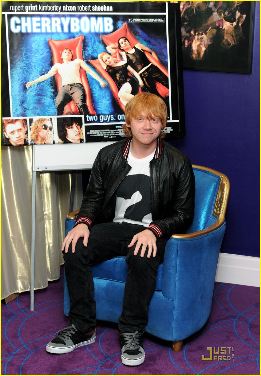Rupert Grint: Cherrybomb at the Apple Store