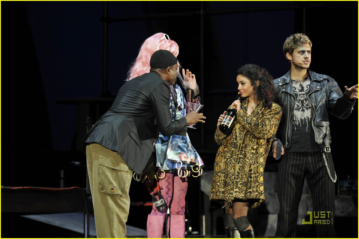 Zac Efron Watches Vanessa Hudgens in RENT -- PICTURES!