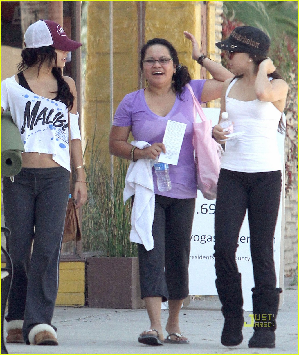Vanessa Hudgens: Yoga Workout Woman
