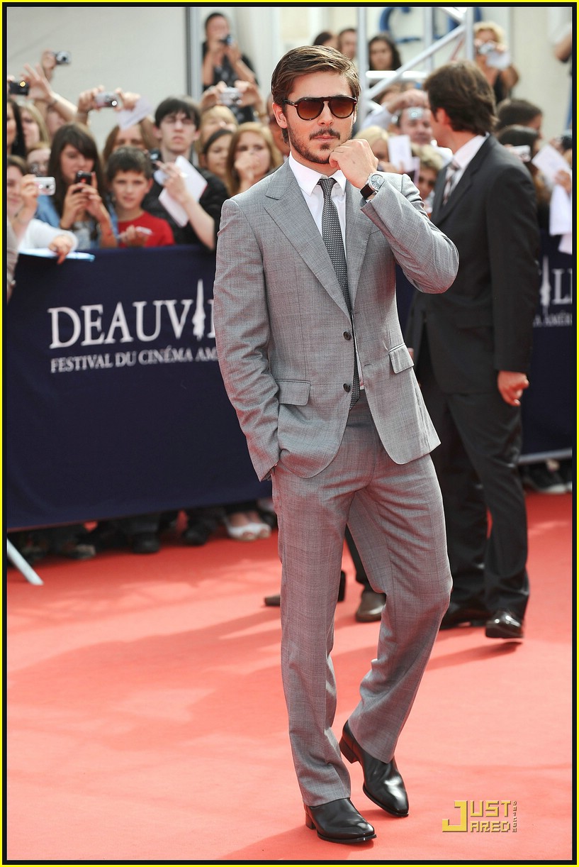 Zac Efron is Deauville Dashing