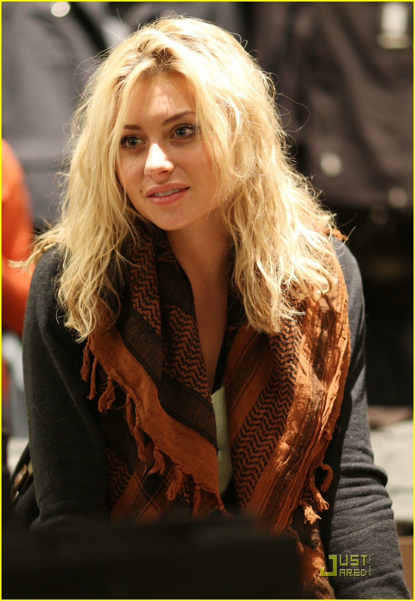 Aly Michalka: Armani Exchange Bag Lady