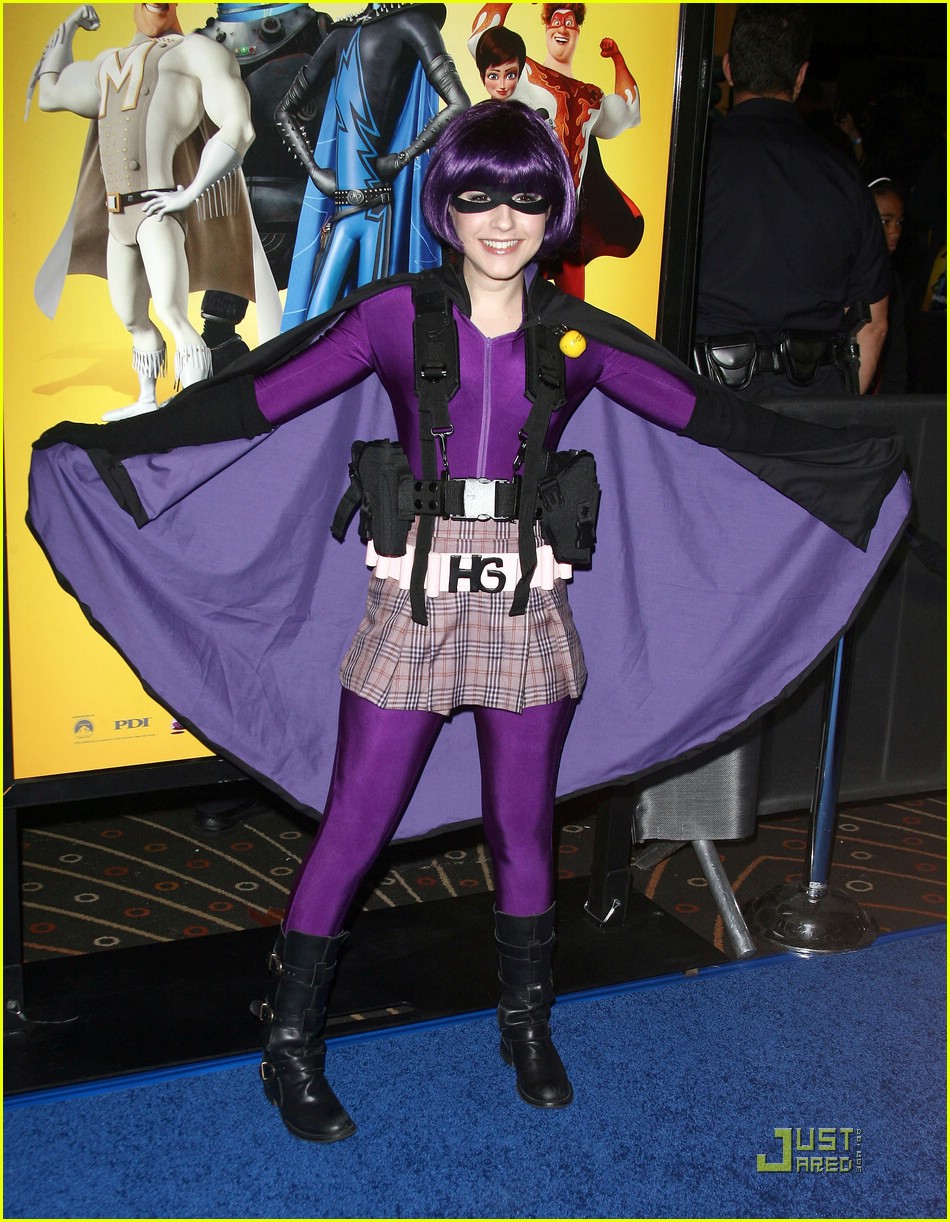Erin Sanders 'Hits' Up Megamind Premiere