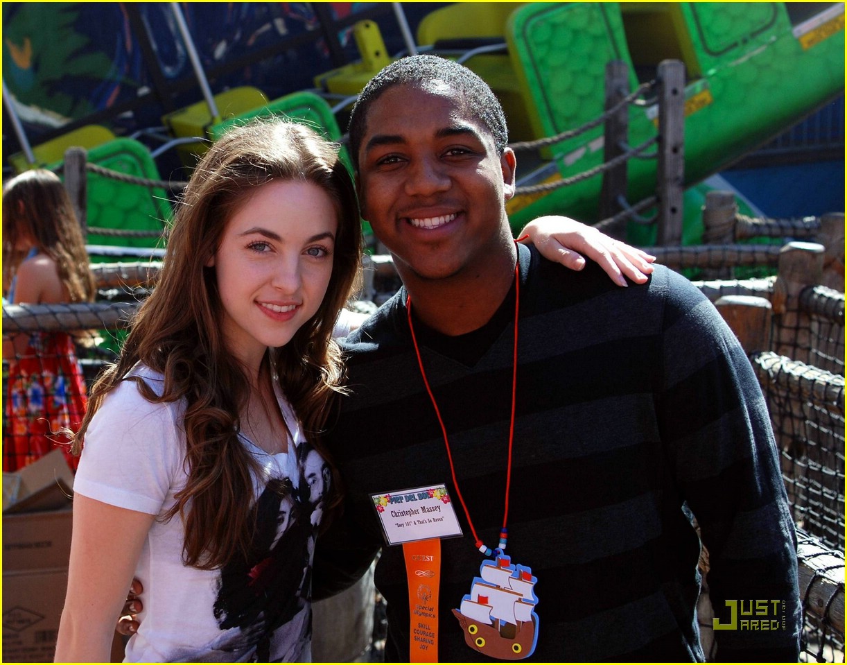 Christopher Massey & Brittany Curran: Special Olympics Supporters