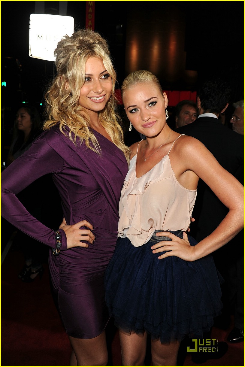 Aly & AJ Michalka See Red