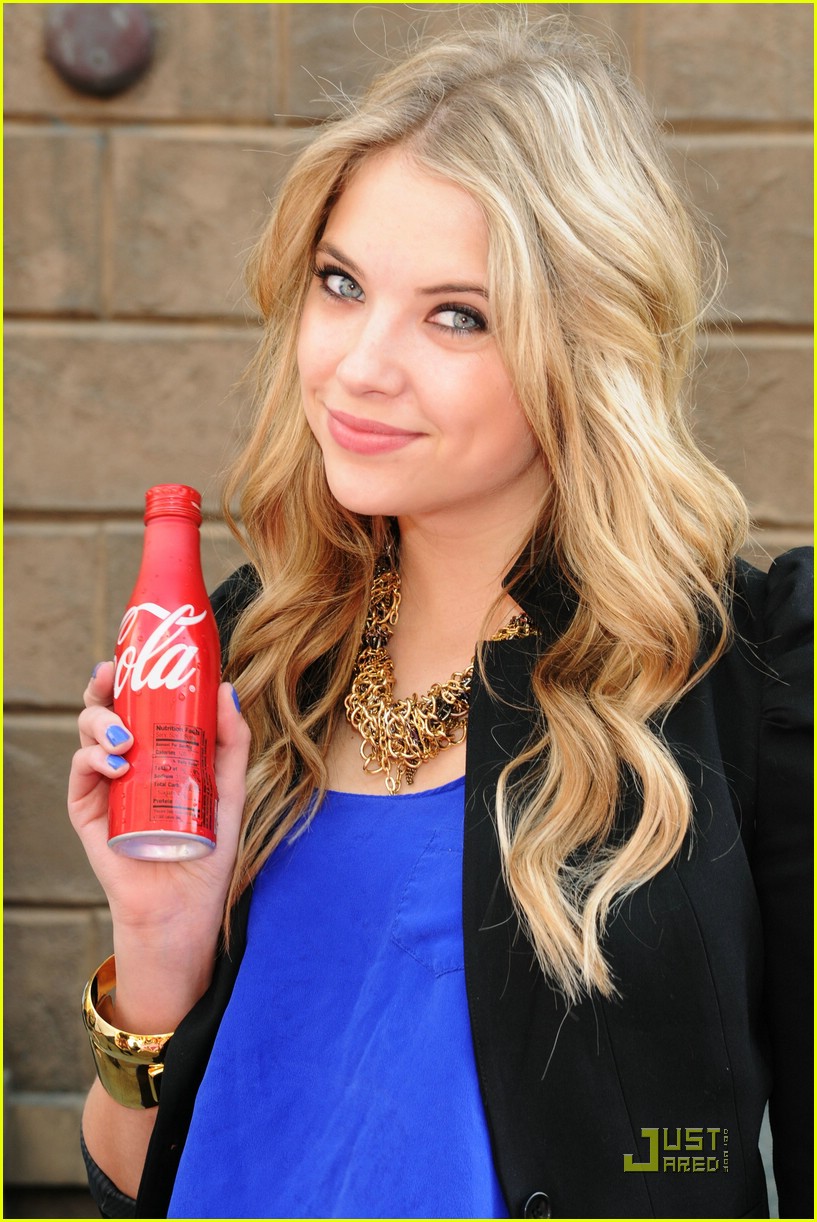 Ashley Benson is Coca-Cola Cute