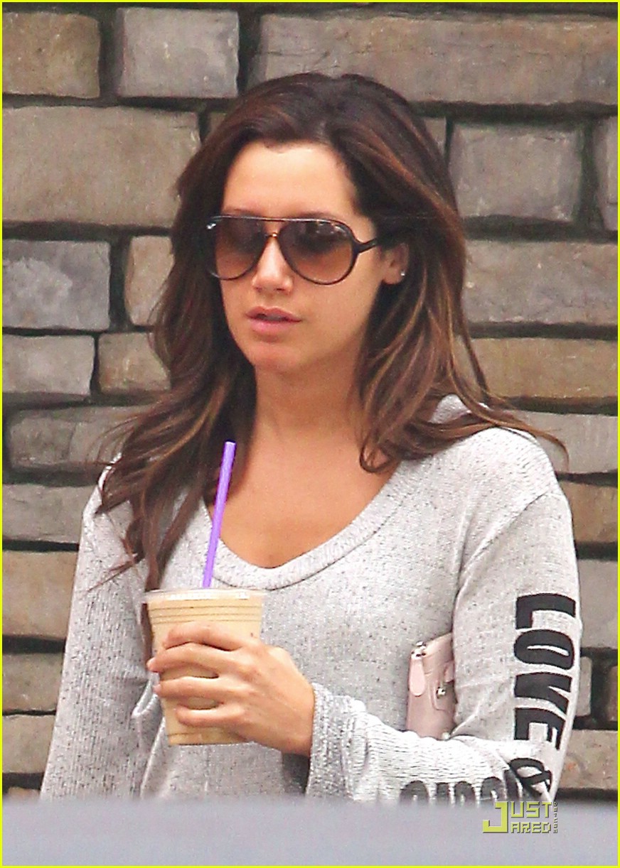 Ashley Tisdale Flirts With Fringe