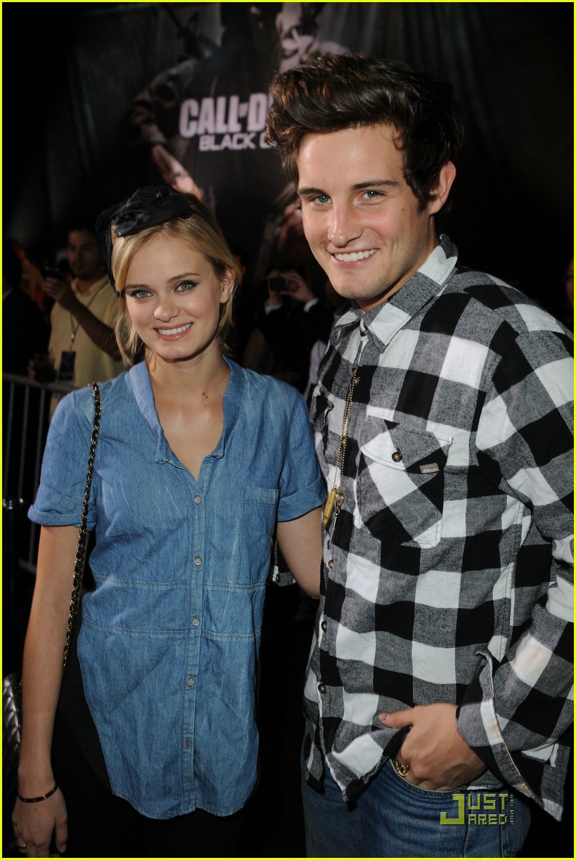 Sara Paxton & Nico Tortorella Follow The Call of Duty